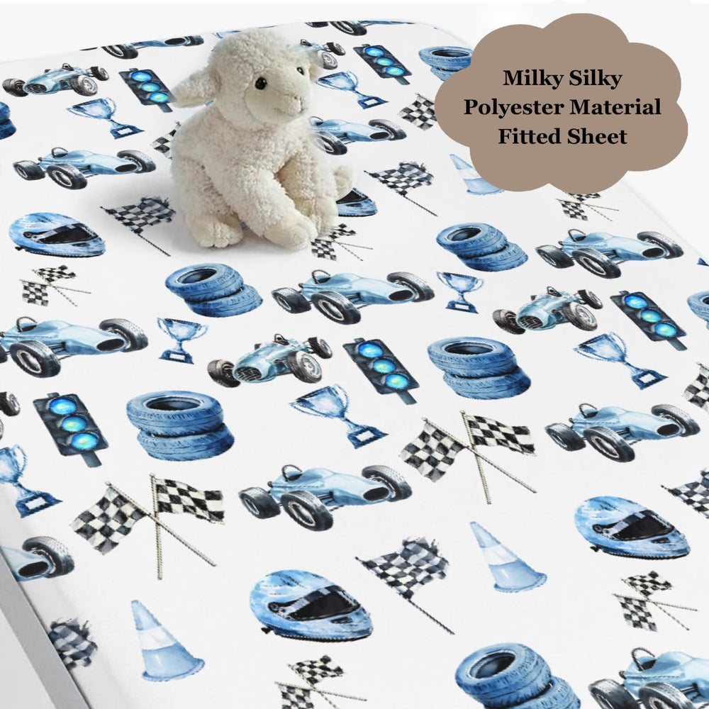 Wicbfdfv crib sheet with 9-inch pocket secures mattress.