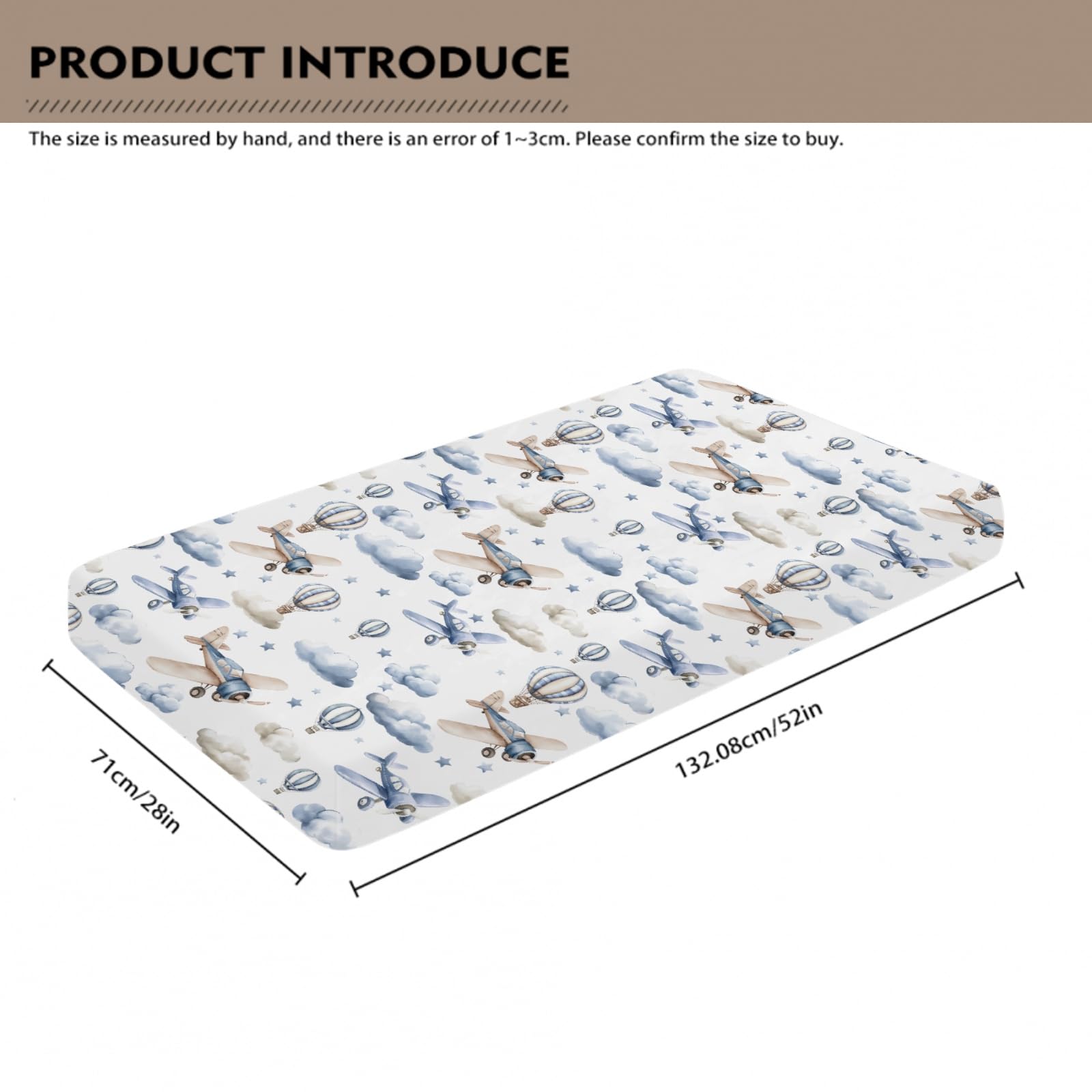 Wicbfdfv-easy-care-blue-crib-sheet-washable demonstrates stain and fade resistance in washing.