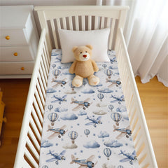 Wicbfdfv-standard-crib-mattress-9in-pocket image demonstrates snug elastic edge for secure fit.