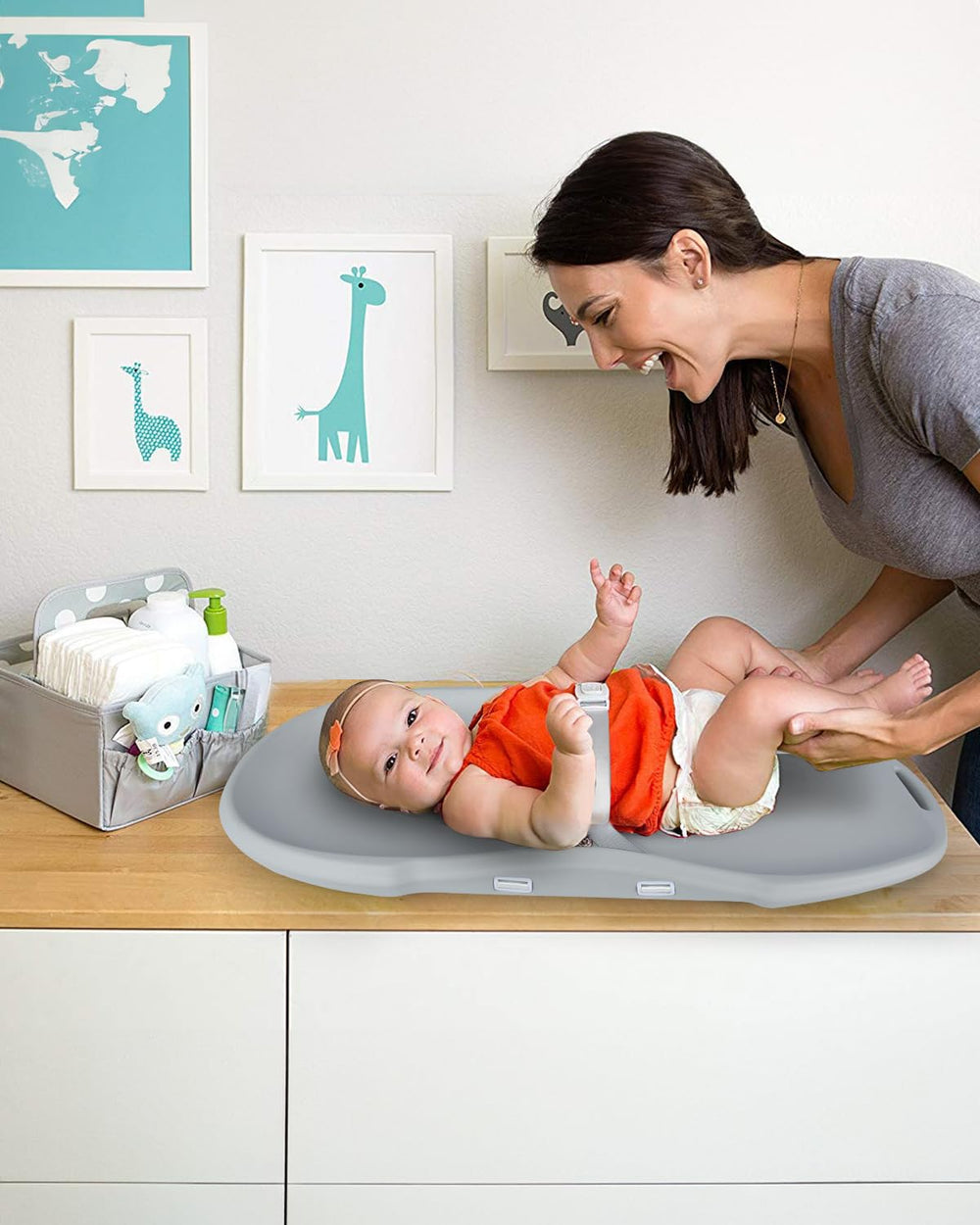 Widitn pad with inclined head design for easier positioning