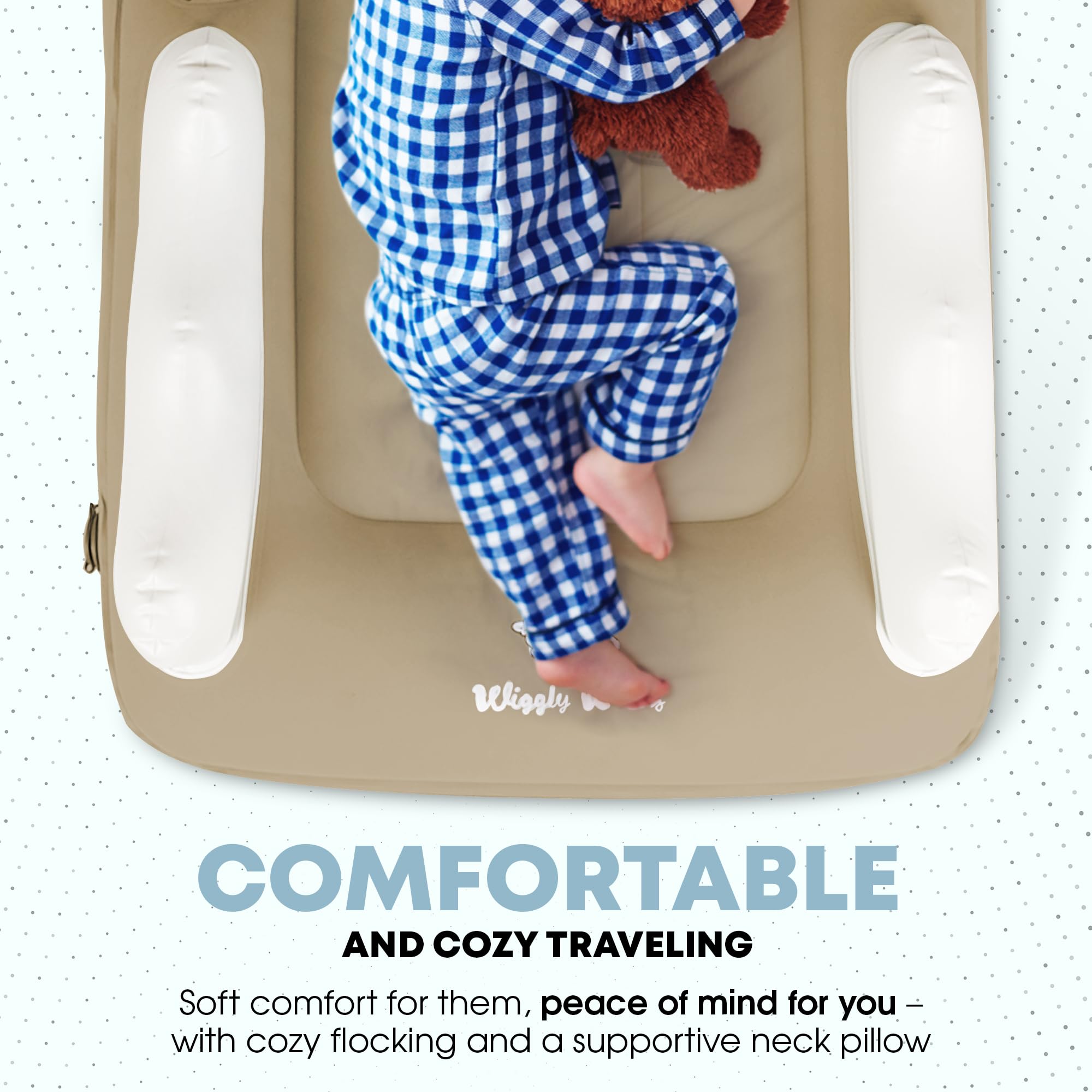 Wiggly Winks storage pocket keeps essentials accessible