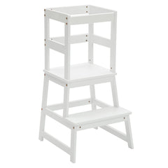 Wiifo wooden standing tower assembled with dimensions 18.3W x 18.1D x 34.3H