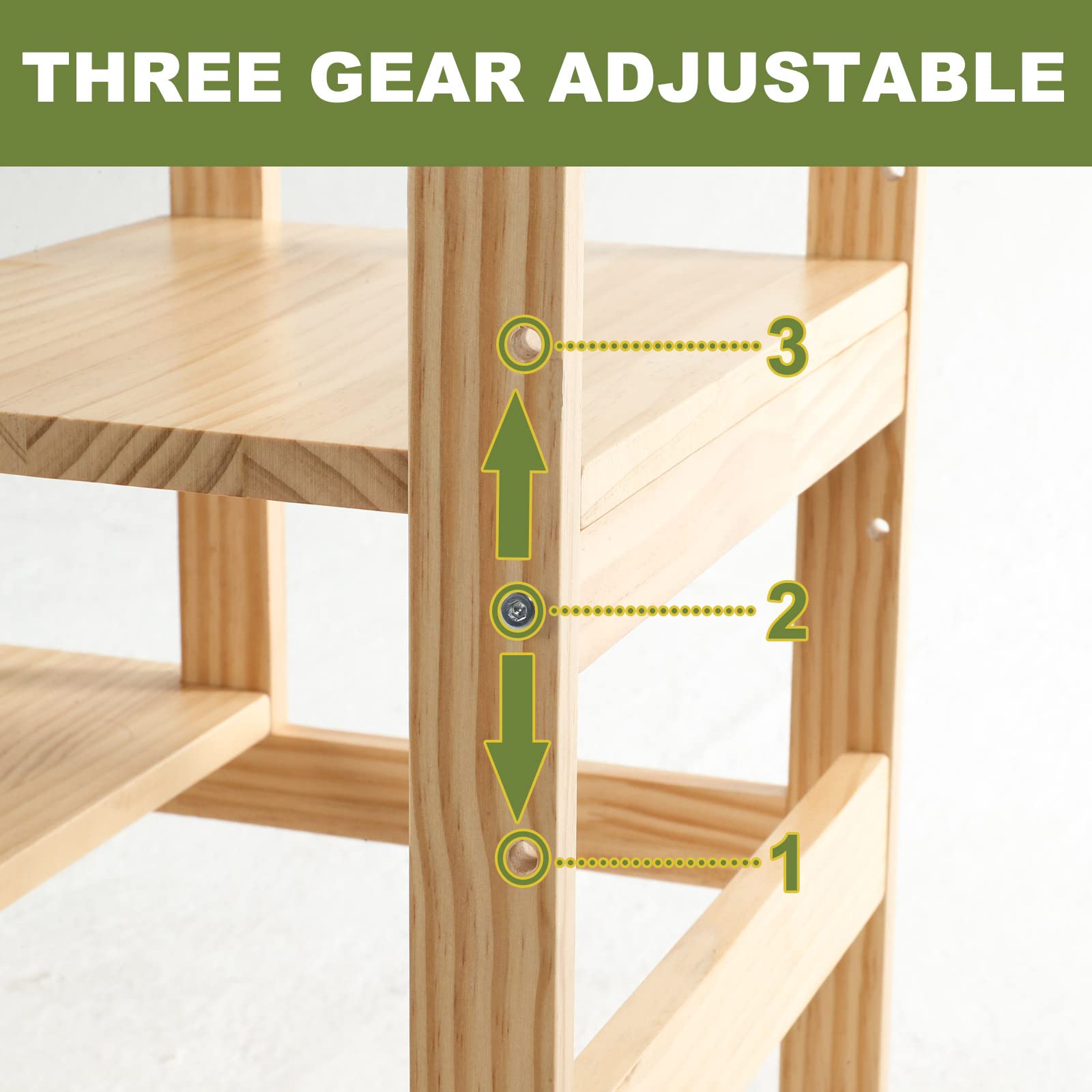 Wiifo Mother's Helper four anti-slip legs providing stable footing