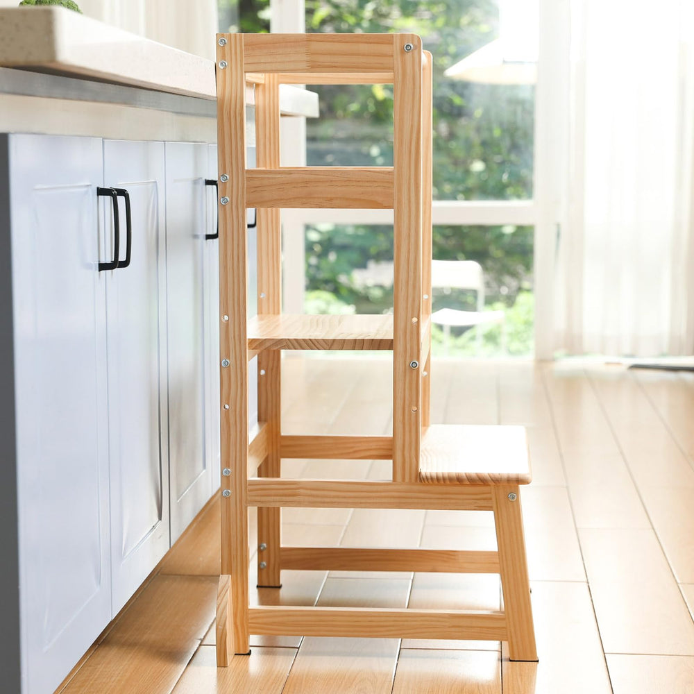 Wiifo Mother's Helper two-step design illustrating growth with height levels