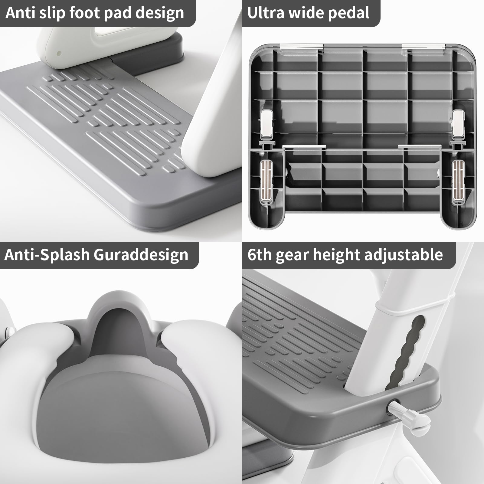 Wiifo easy-assembly guide makes setup easier for V-, U-, O-shaped toilets.