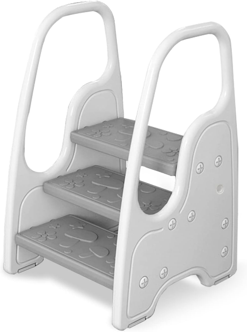 Wiifo kids using the stool during potty training for reach