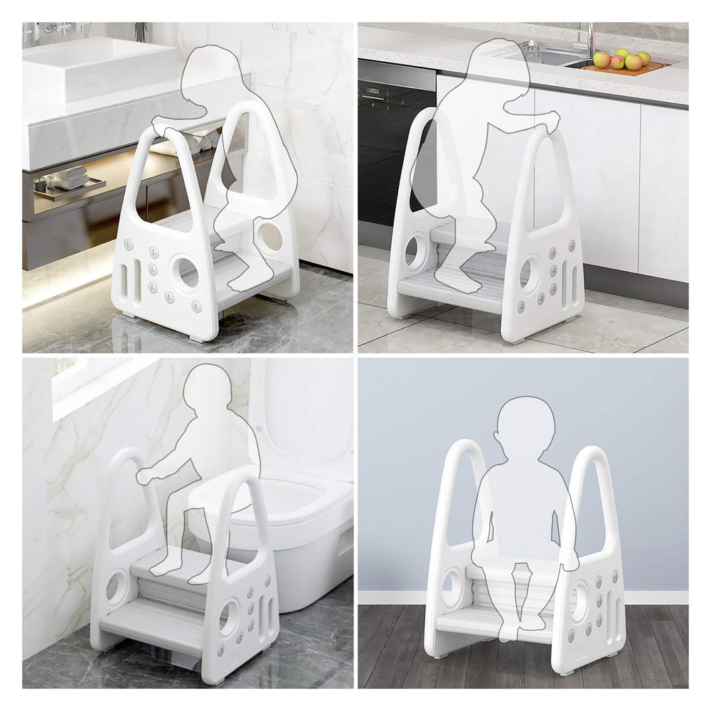 Wiifo safety handles provide secure gripping points for climbing and stepping down.
