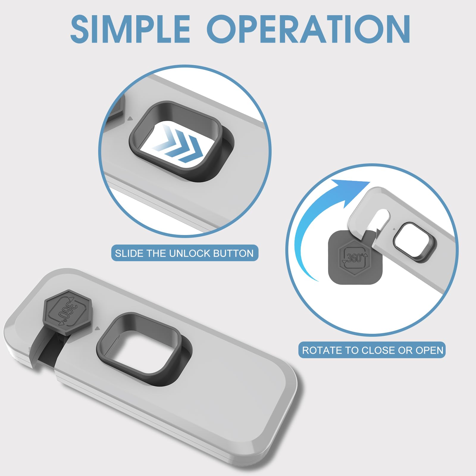 Wilbeva fridge lock installation showing strong adhesive bond and placement