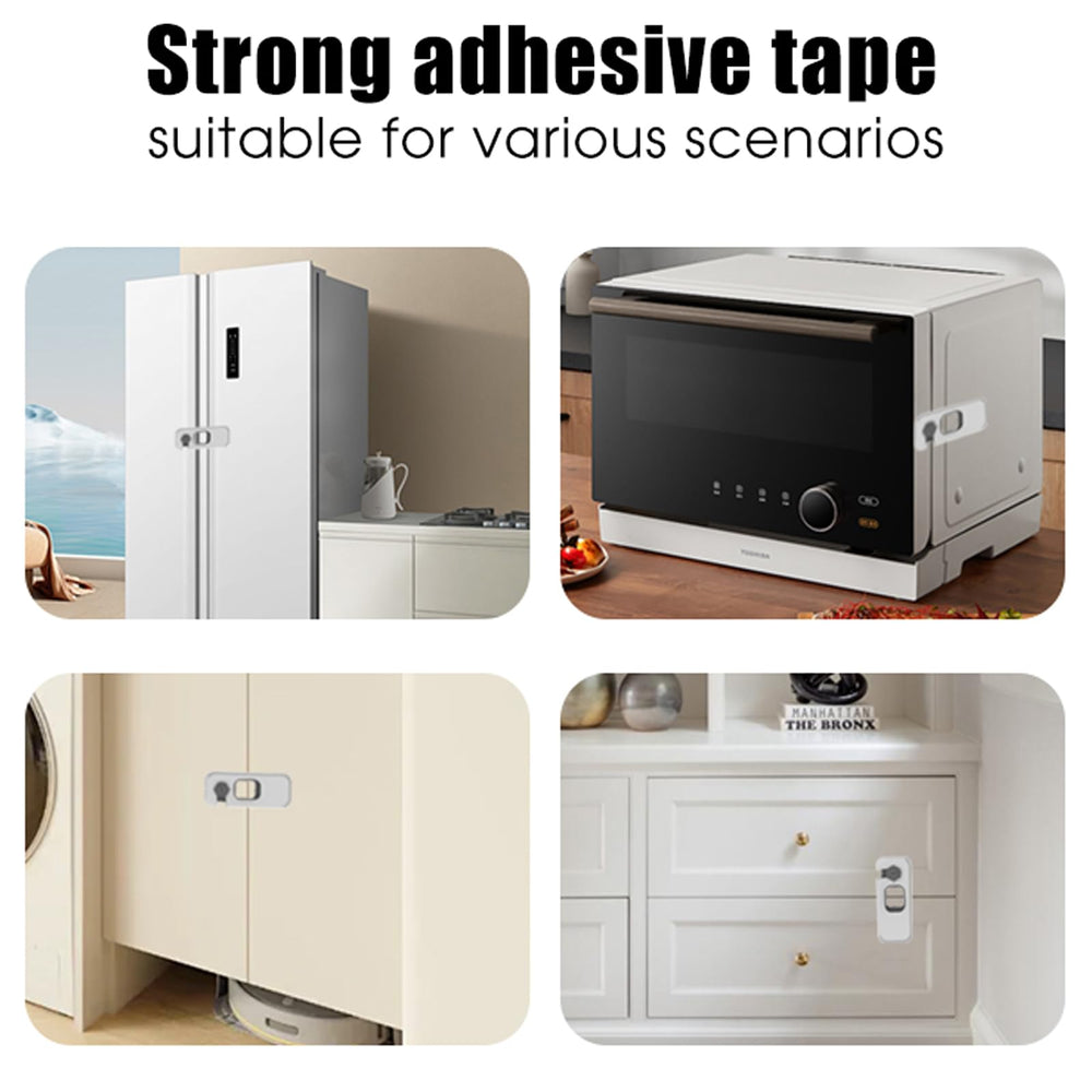 Wilbeva fridge lock in closed and open positions for different uses