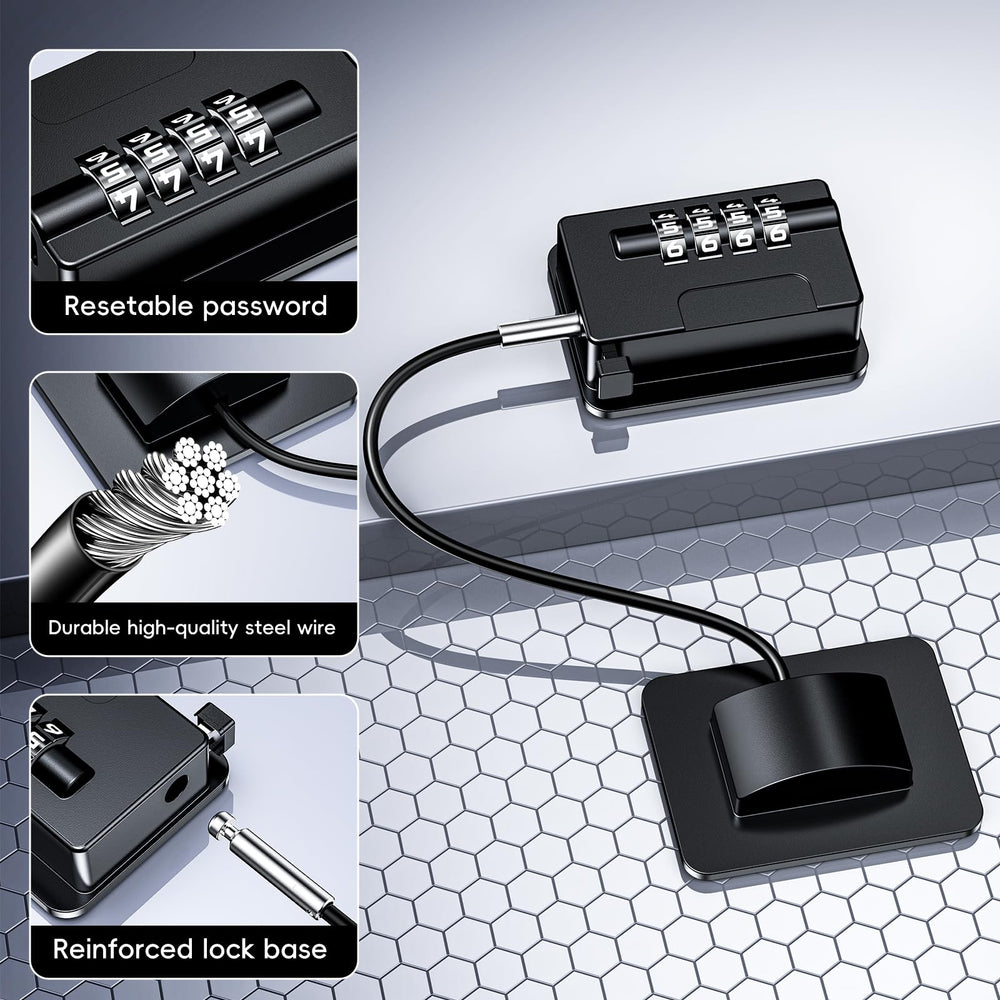 Wilbeva fridge lock screw installation shows sturdy permanent mounting