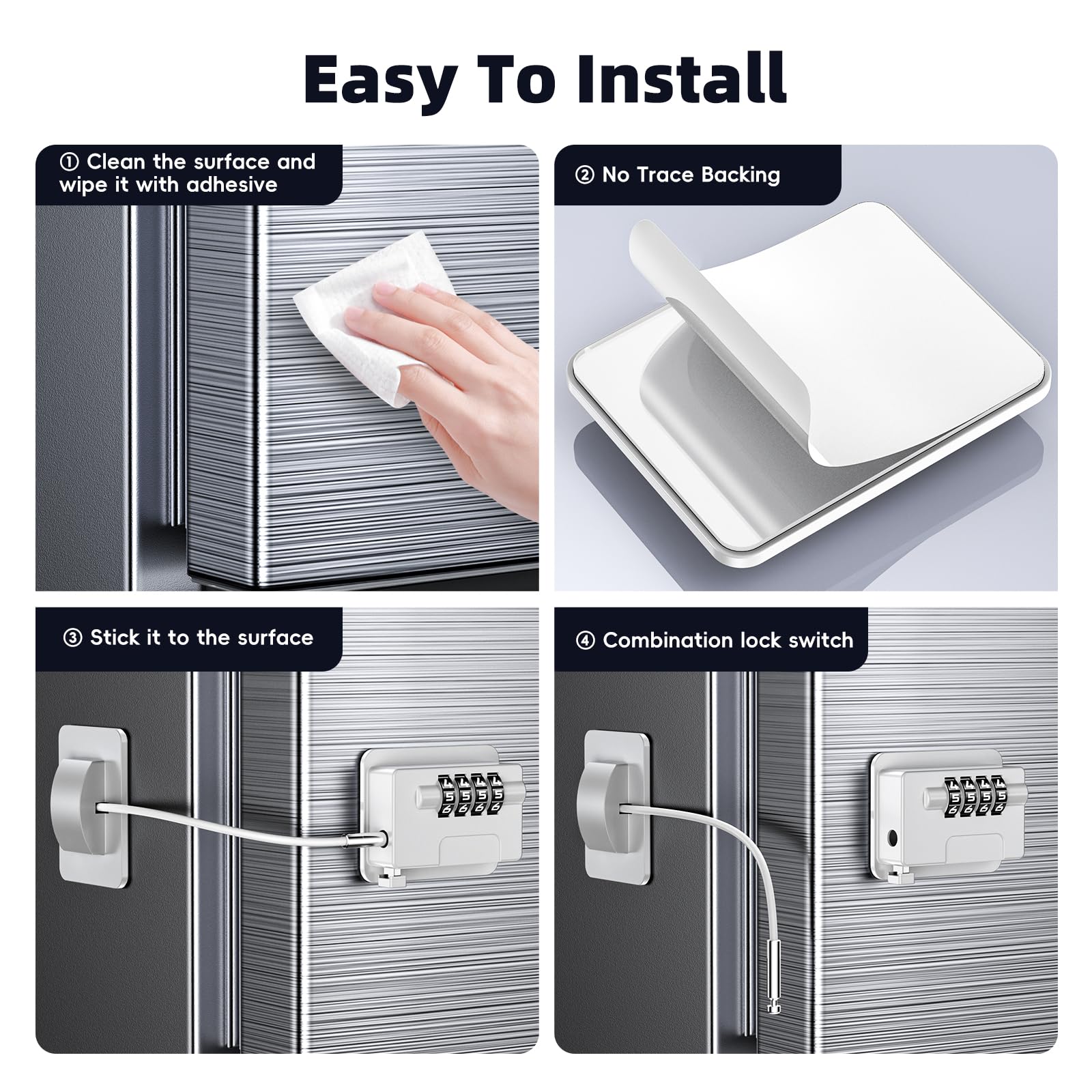 Wilbeva oven safety lock secures appliance doors to limit access to heat sources.