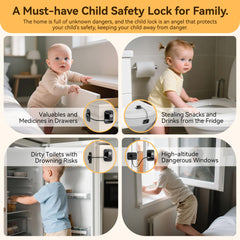 Wilbeva 2-pack includes keys for easy access control.