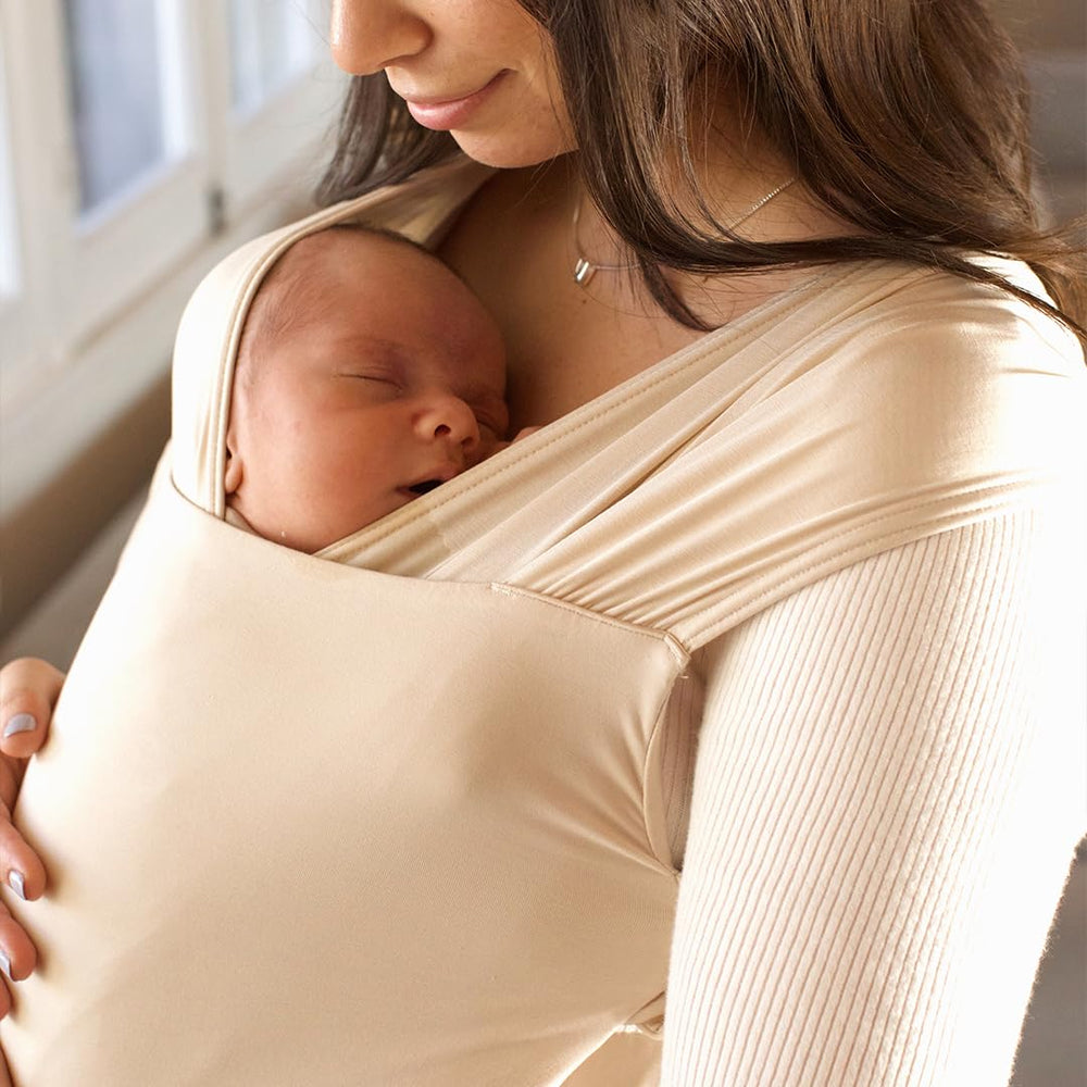 WildBird Aerial Buckle Wrap newborn usage carrying a newborn safely and snugly
