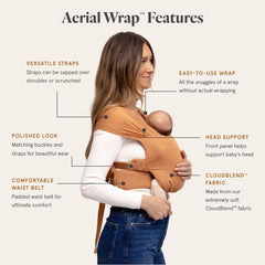 WildBird CloudBlend fabric close-up highlighting softness ideal for delicate newborn skin and breathable comfort.
