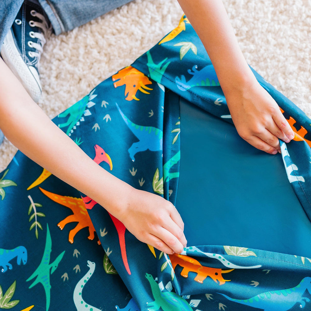 Wildkin nap mat cover durable material withstands daily use