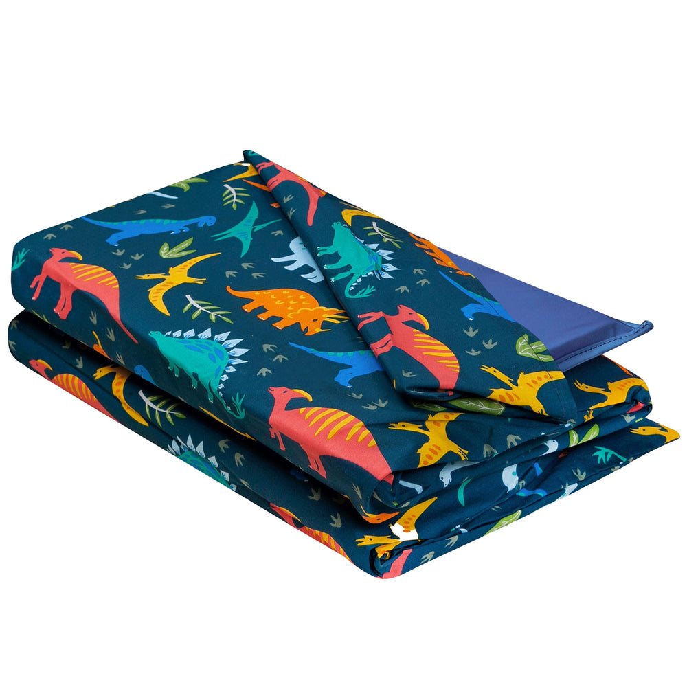 Wildkin nap mat cover dinosaur pattern stays cozy for naps
