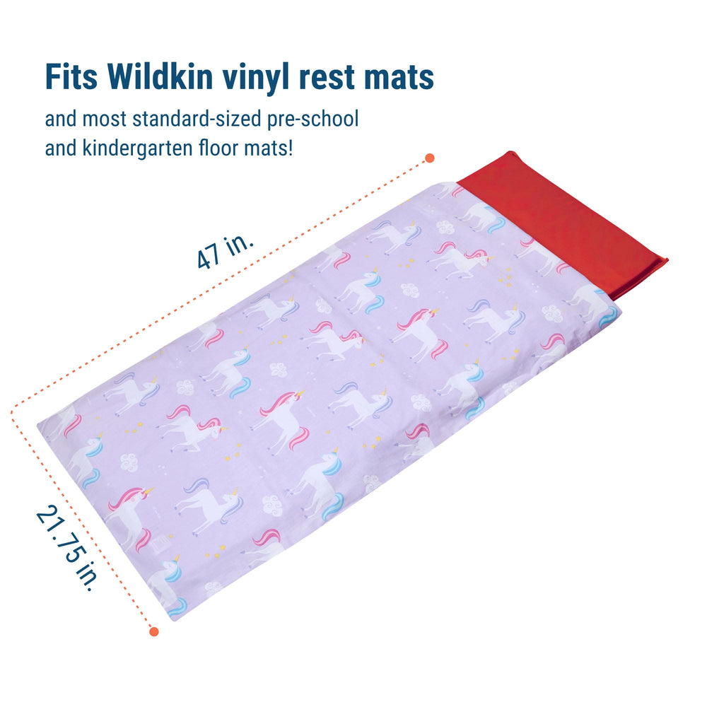 Wildkin nap mat cover durable material resists wear through busy routines