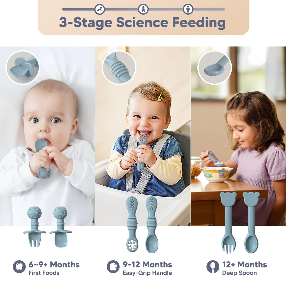 WiLLBEttER plate with suction base reduces spills during self-feeding sessions.