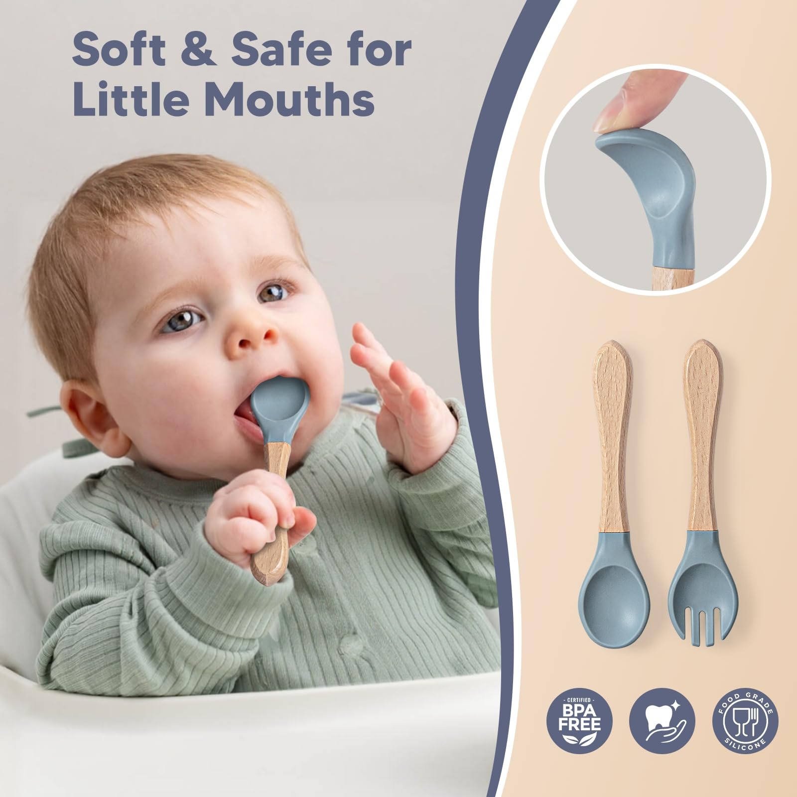 WiLLBEttER silicone training cup supports tiny hand drinking skills