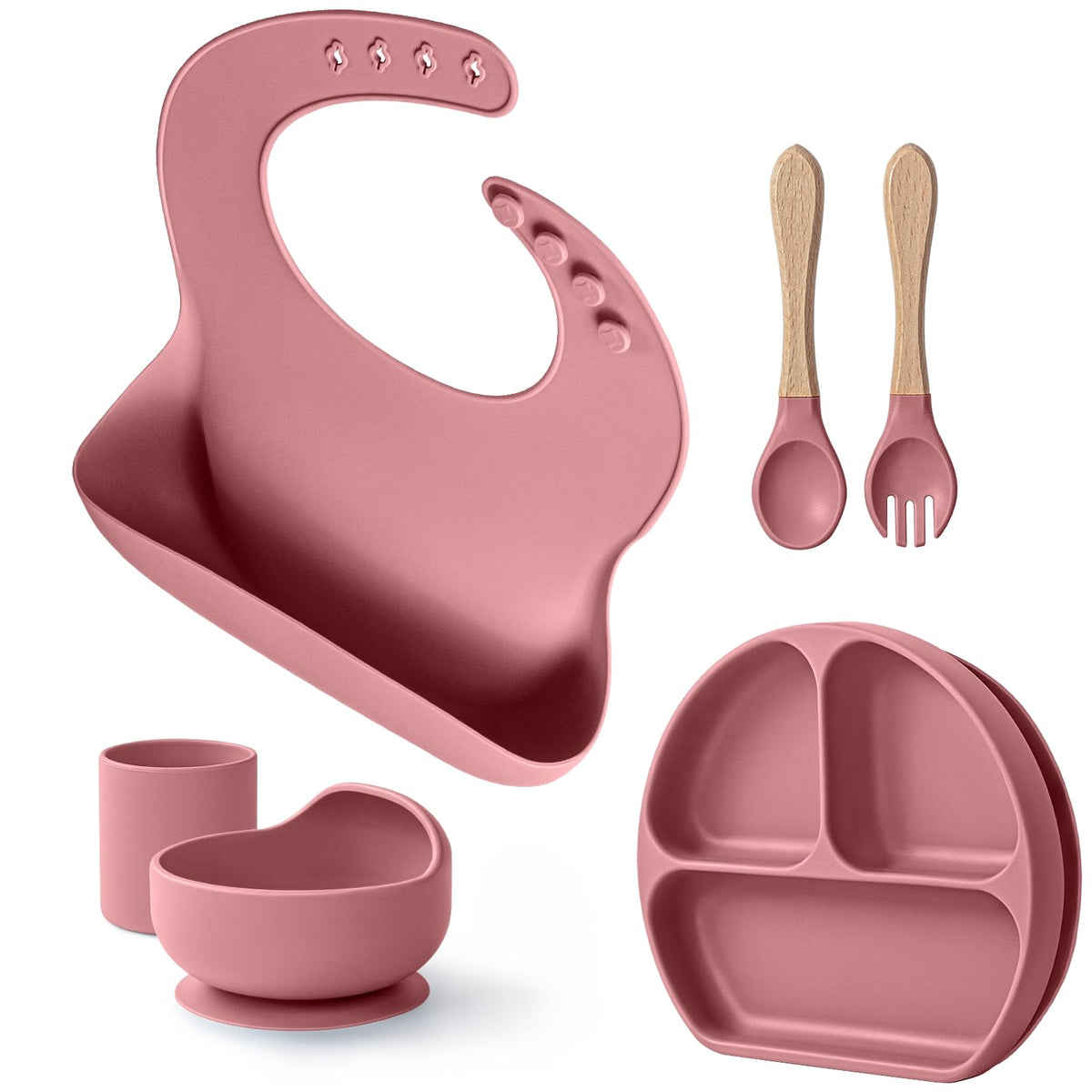 WiLLBEttER suction plate keeps meals stable for mess-free self-feeding.
