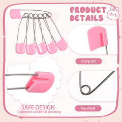 WILLBOND diaper pins 2-2-inch size designed for reliable diaper holding.
