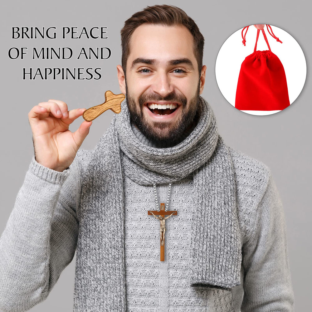 WILLBOND pocket prayer cross display for personal devotion during travel.