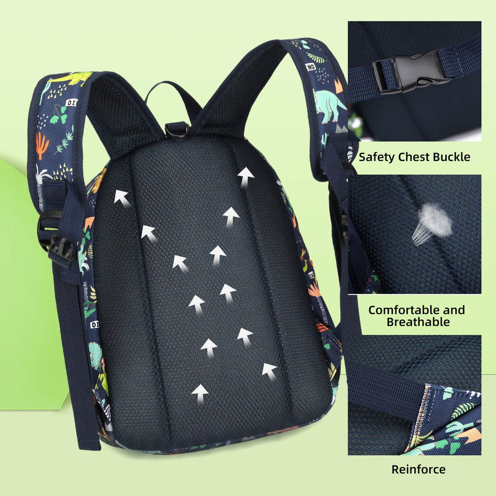 Willikiva backpack adjustable chest strap grows with your child for comfort.