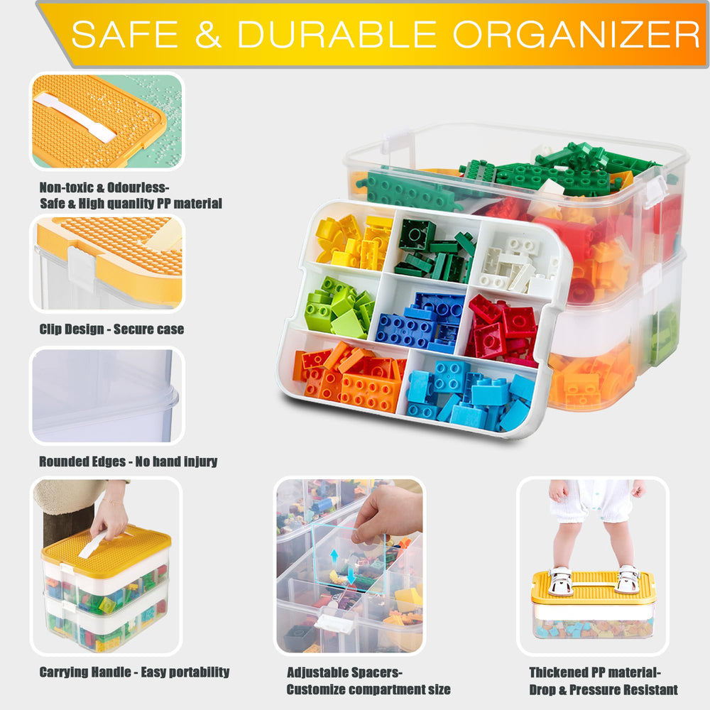 WillingHeart versatile box keeps Lego, beads and small toys organized