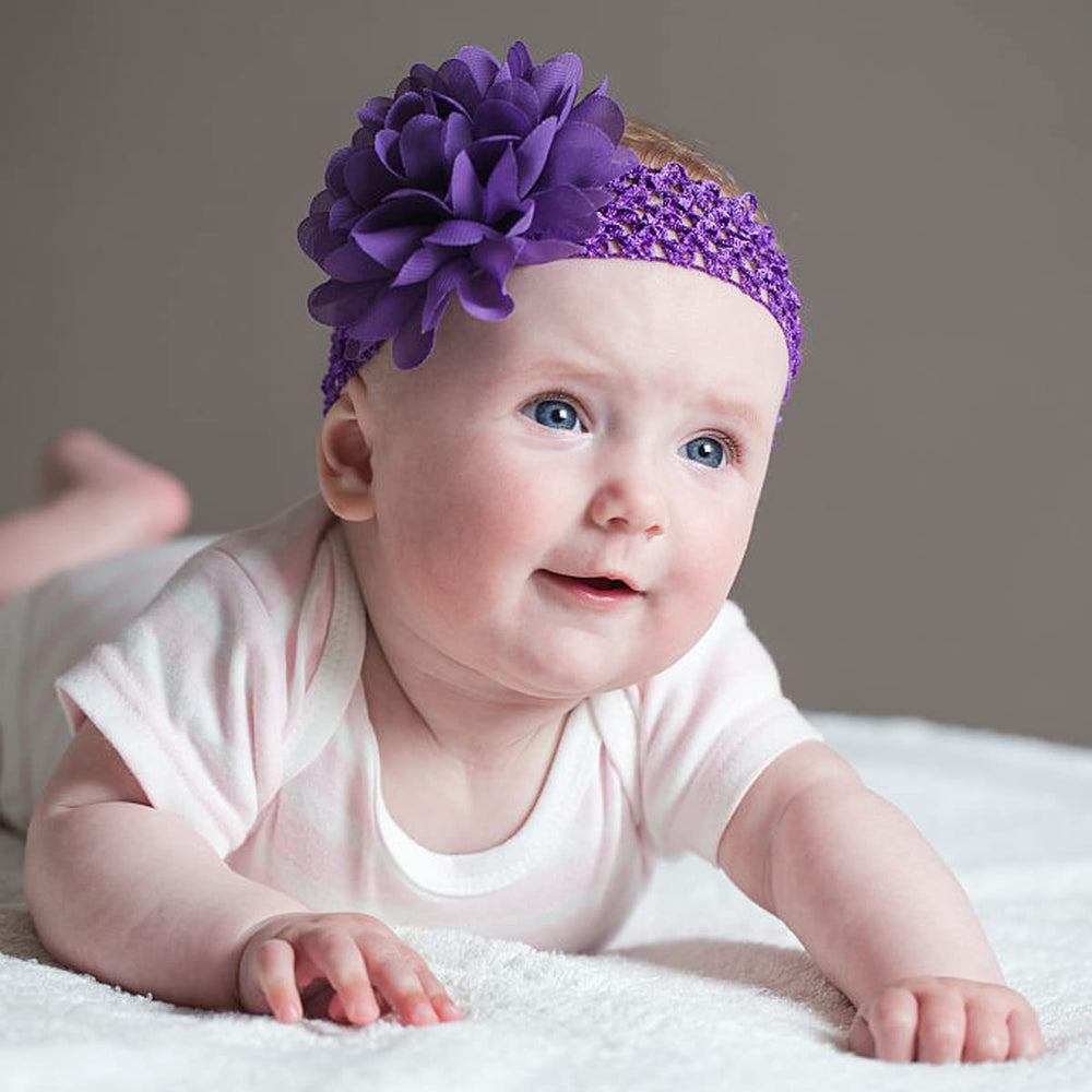WillingTee baby headband colorful set perfect for everyday wear and photoshoots