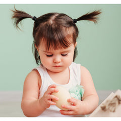 WillingTee elastic hair ties offer soft gentle hold for delicate hair
