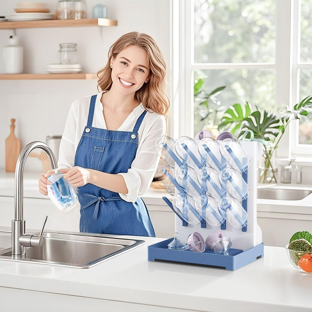 WillMall drying rack enables easy assembly for mom-friendly setup.