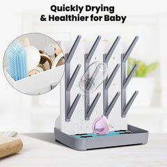 WillMall BPA-free materials ensure safe, durable bottle drying without harmful additives.