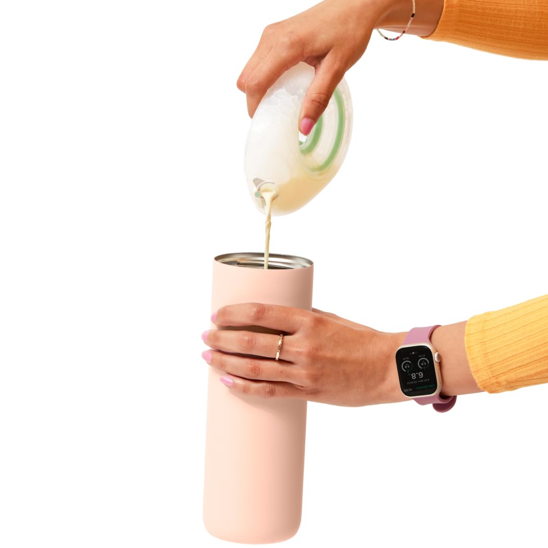 Willow 16oz stainless steel body maintains safe temperature for hours.