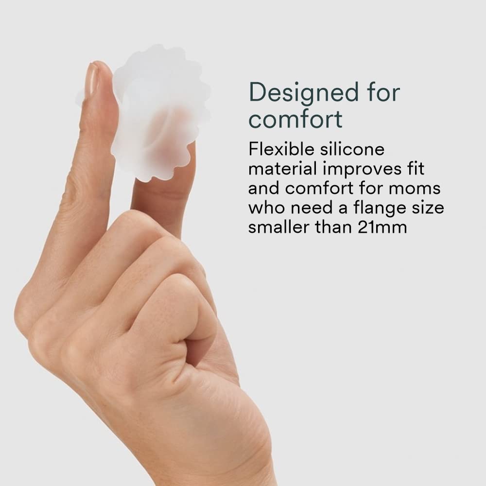 Willow silicone sizing insert showcasing flexible, secure support.