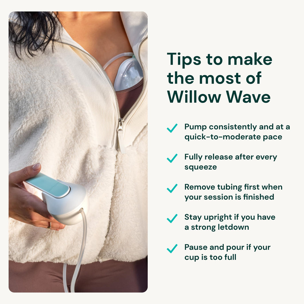 Willow Wave 5oz capacity with splashguard to prevent leaks during travel