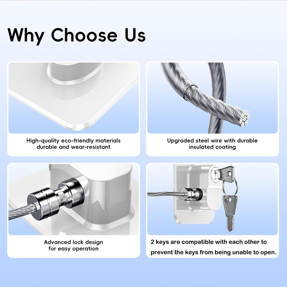 WILNIRY lock removal shows residue-free, surface-safe use.