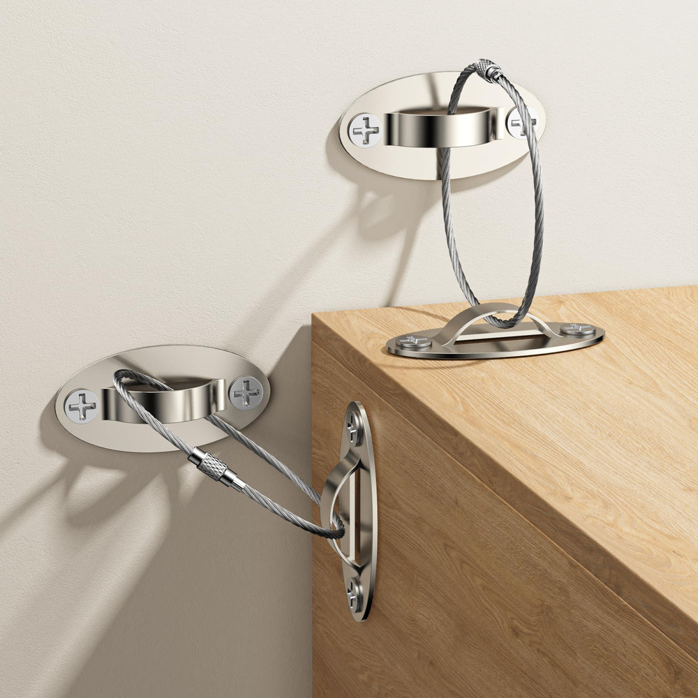 WILNIRY 4-pack anchors support up to 500 lbs per anchor