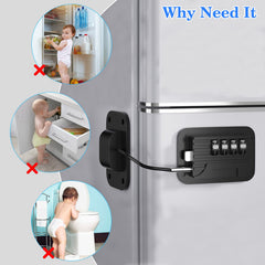 WILNIRY peel-and-stick installation enables tool-free setup on fridges.