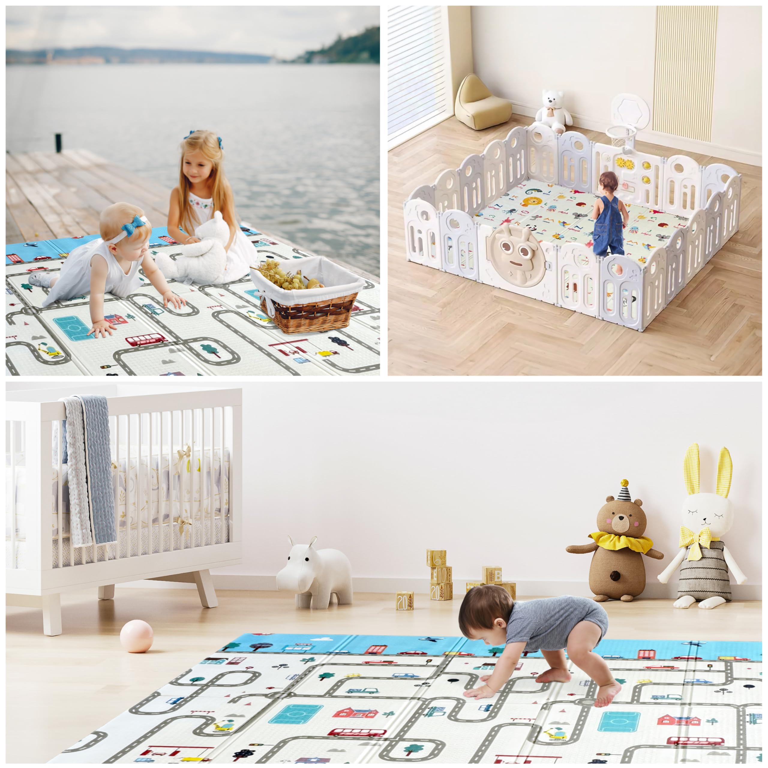 Wiltology playmat hypoallergenic-materials reassure parents about gentle touch