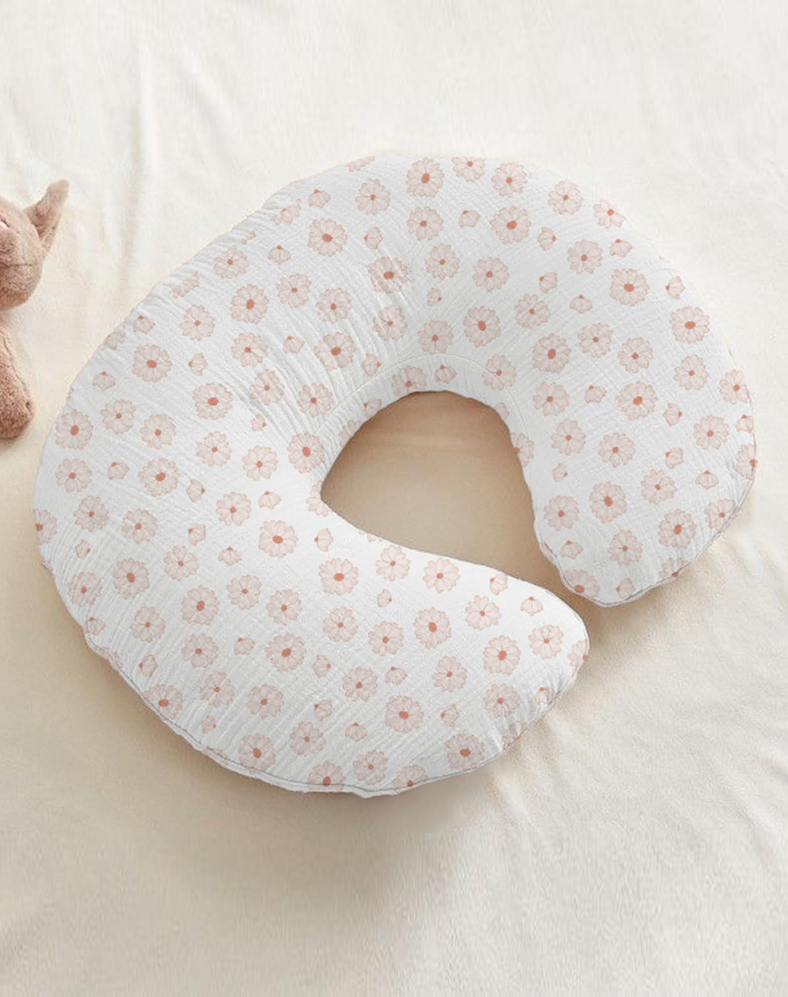 Wimist 2-pack nursing pillow covers ensures ready replacements for busy moms.