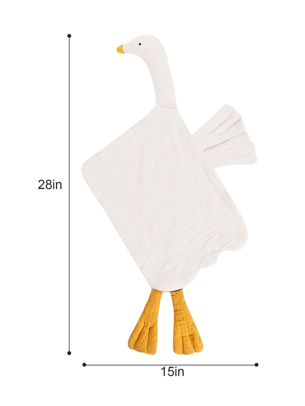 Wimist goose-lovey gift-ready packaging suitable for baby showers and special occasions.