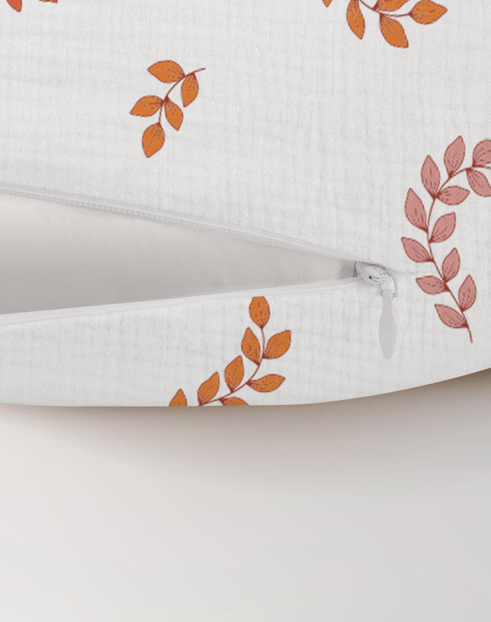 Wimist leaf nursing cover comes in colors and patterns for nursery style.