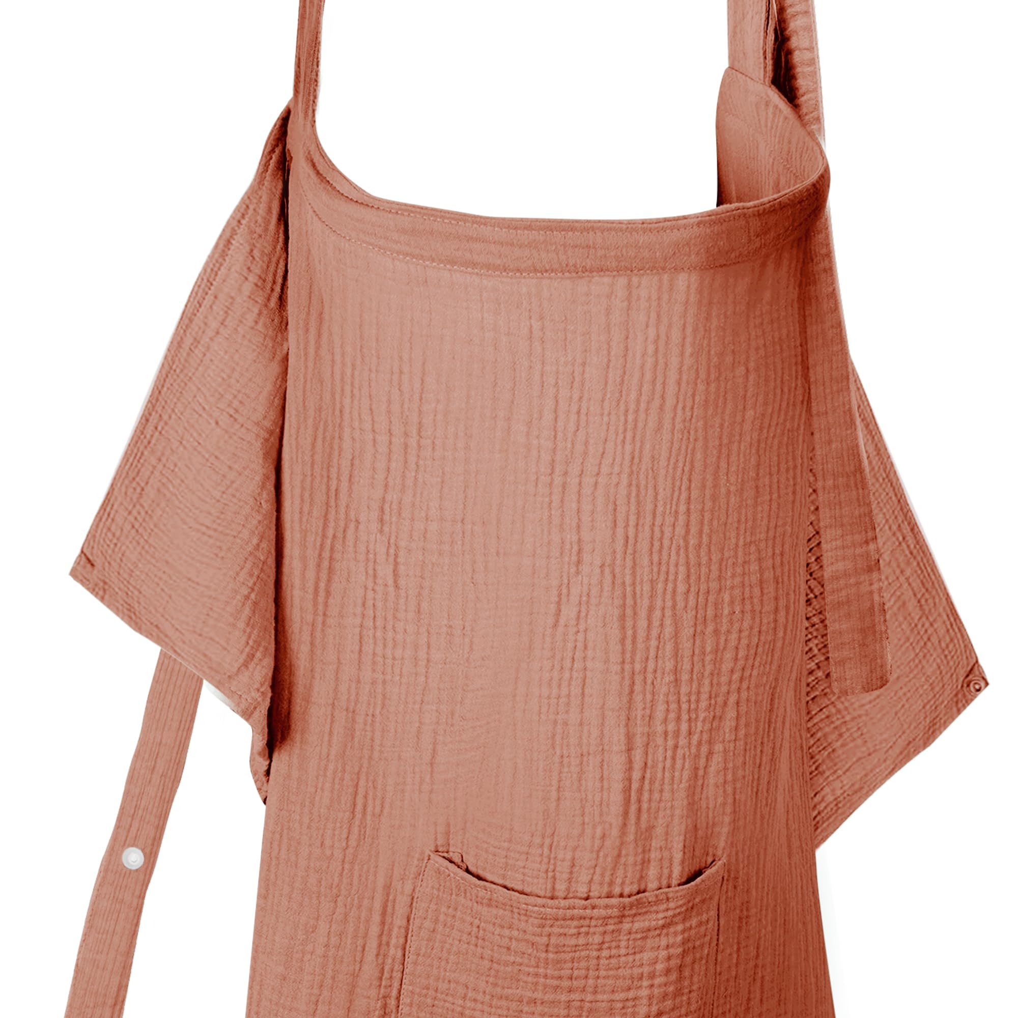 Wimist muslin fabric closeup emphasizes soft, breathable texture for baby's comfort