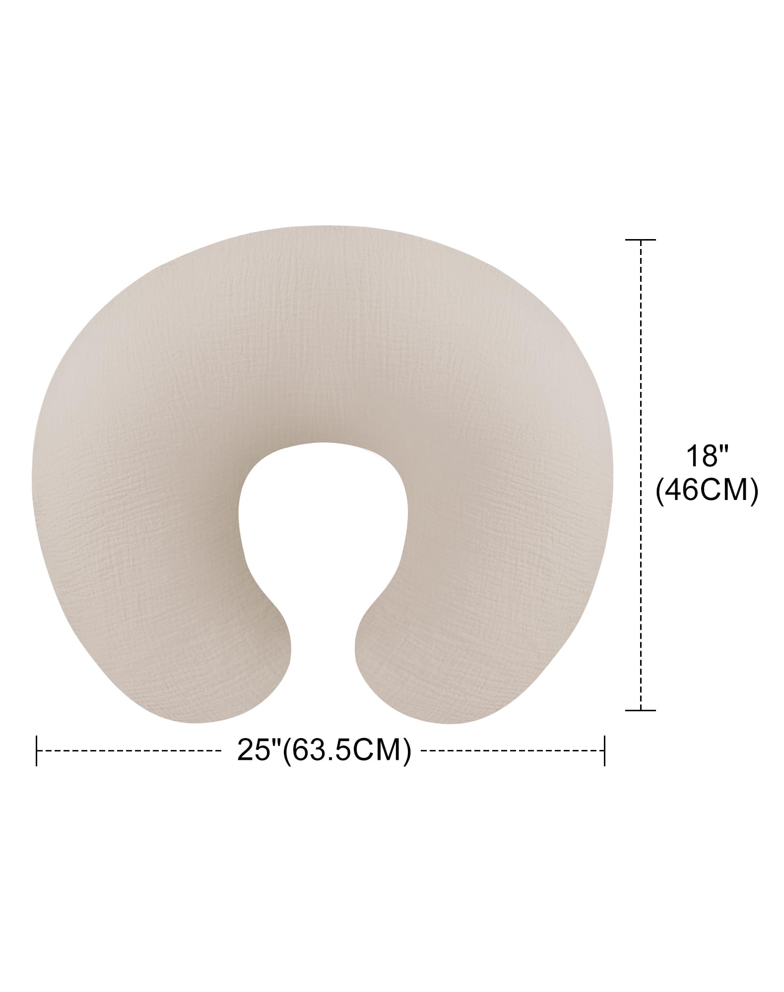 Wimist muslin fabric closeup highlighting breathable softness