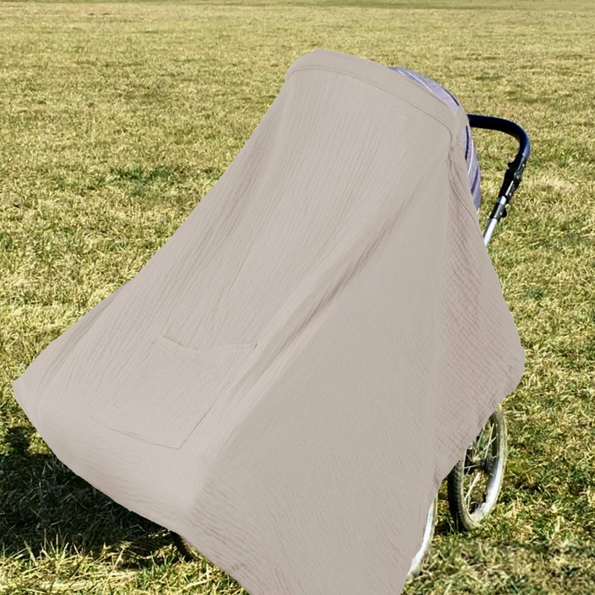 Wimist beige muslin cover available in multiple colors for personal style.