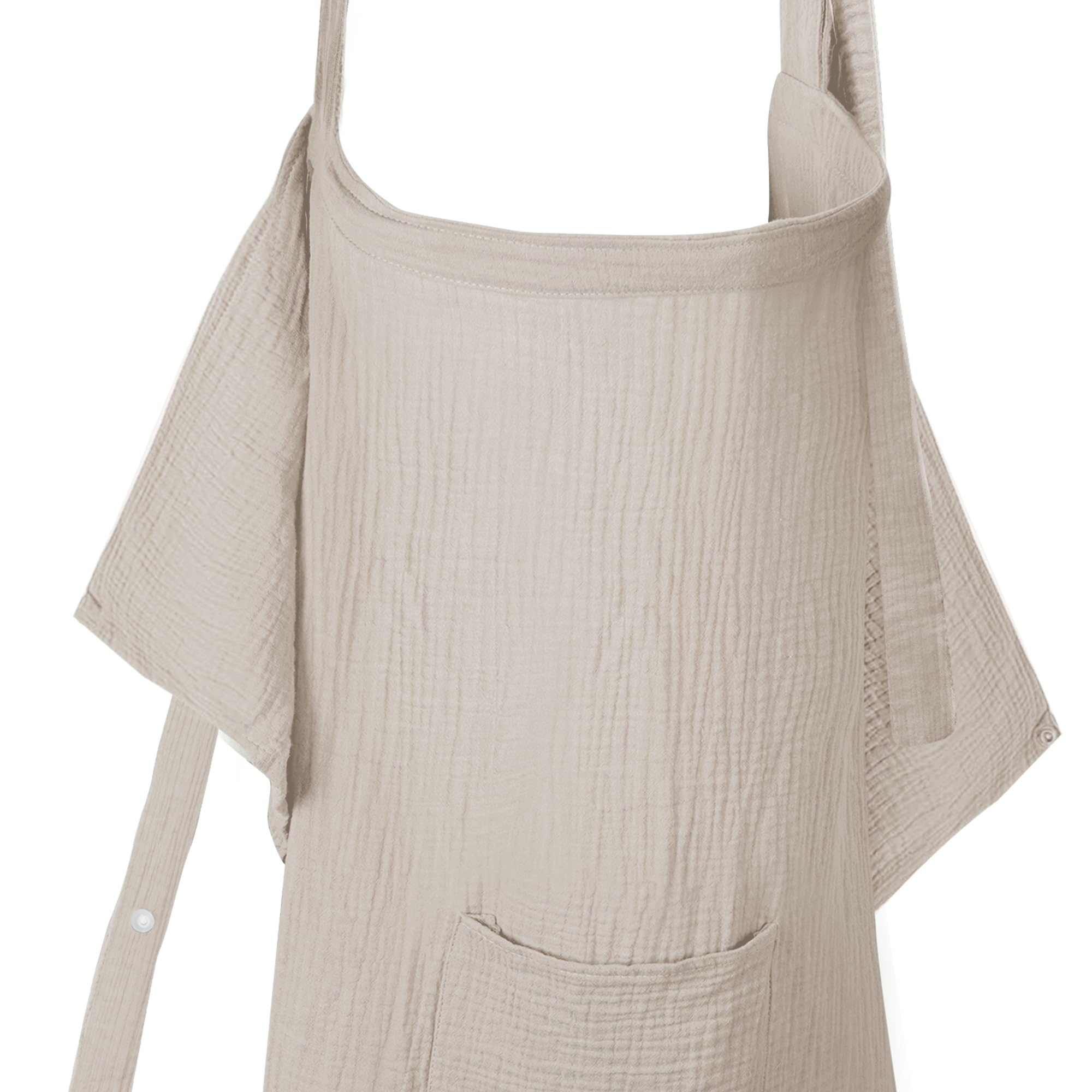 Wimist nursing cover adjustable straps ensure secure fit and one-handed operation.