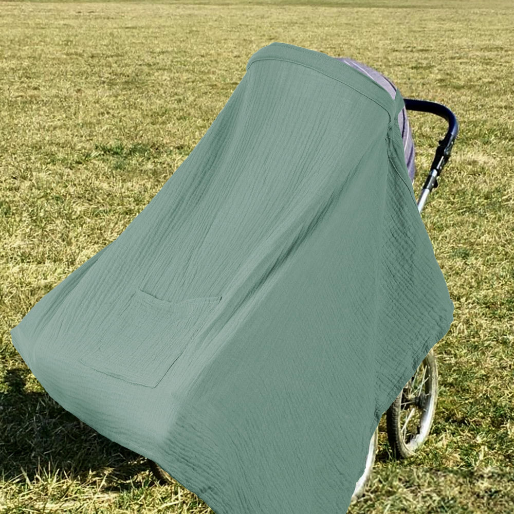 Wimist nursing cover is easy-care—machine and hand washable for daily use.