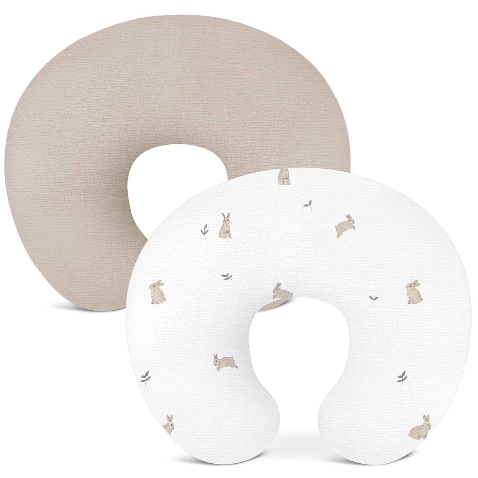 Wimist nursing pillow cover 2pack shown as a convenient spare for busy days.
