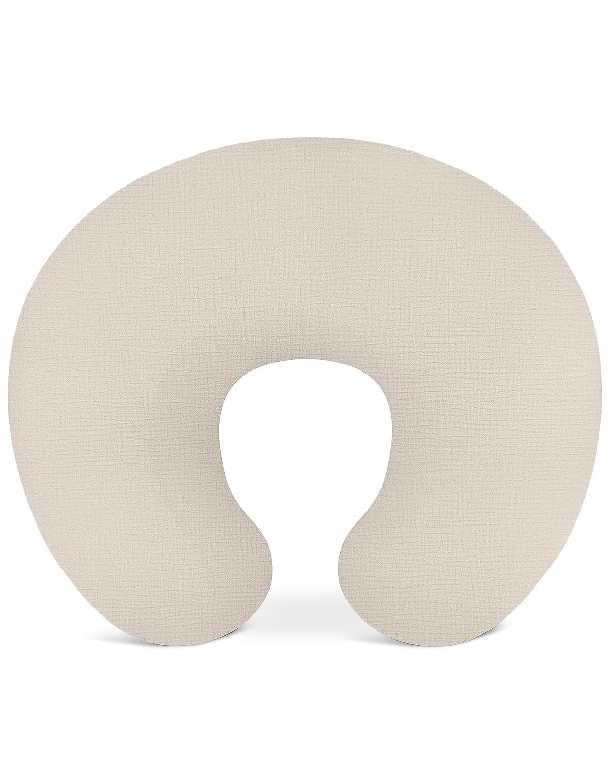 Wimist nursing pillow cover beige soft-touch fabric for baby comfort during feeds