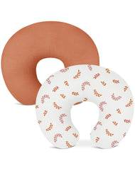 Wimist nursing pillow cover pack with two breathable covers for easy swaps.